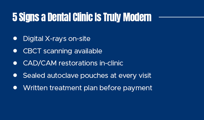5 signs a dental clinic is truly modern